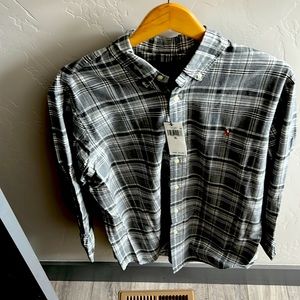Ralph Lauren Button done plaid